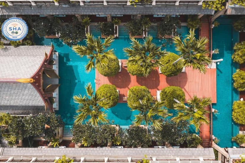 foto van heerlijk resort hotel in phuket