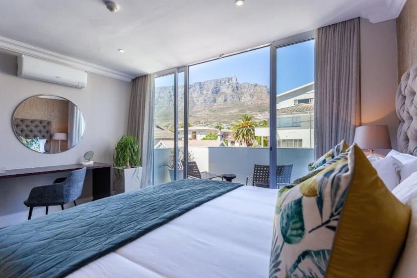 Slaapplek met uitzicht op Tafelberg