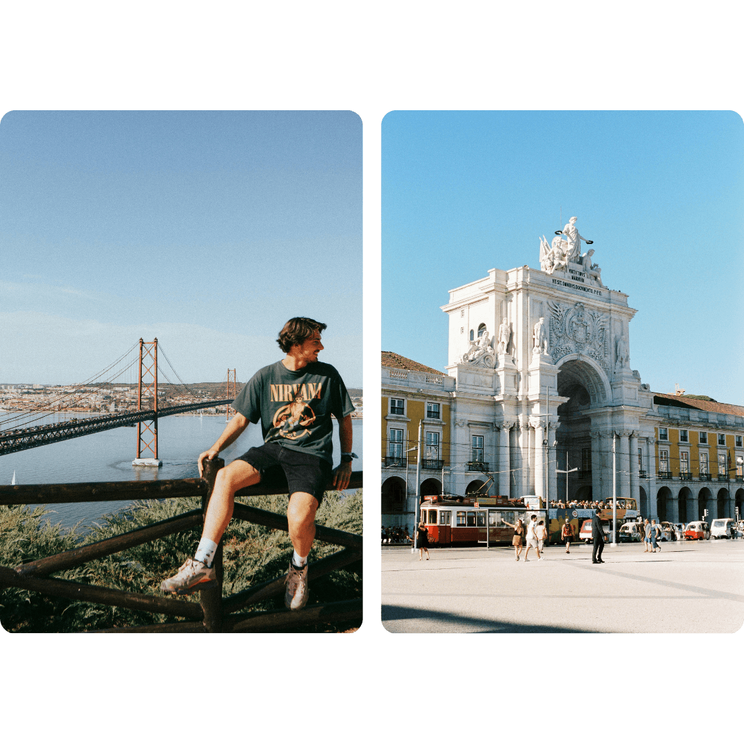 Aankomst in Lissabon