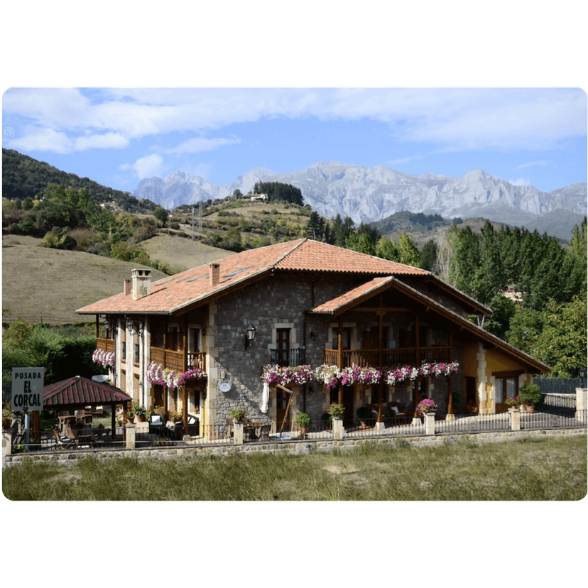 Prachtig hotel midden in de bergen