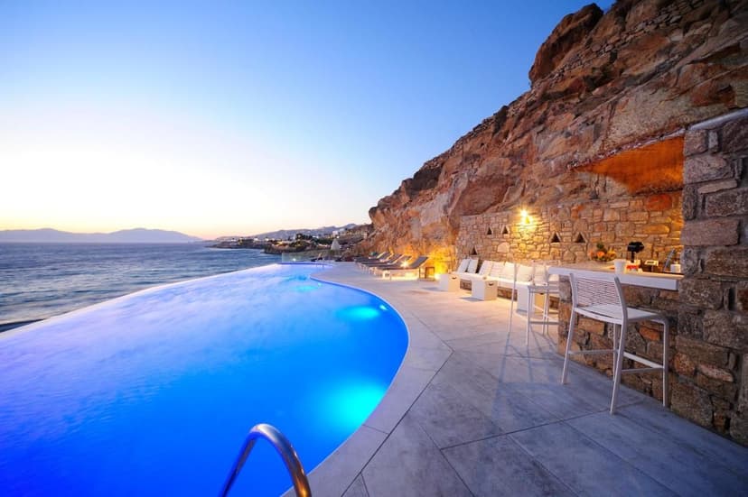 Mykonos Beach Hotel zwembad