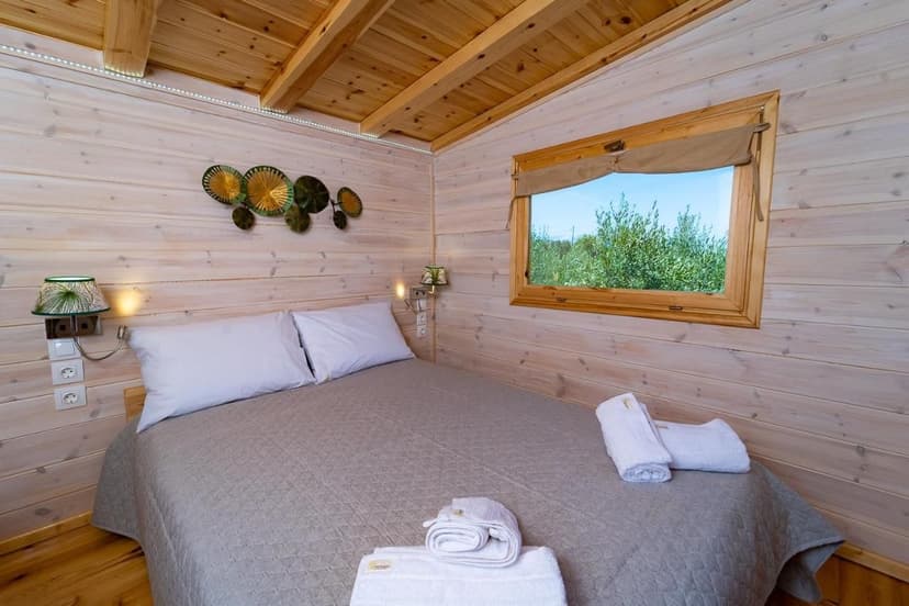 Slaapkamer in Thallassa Green in Agios Nikolaos