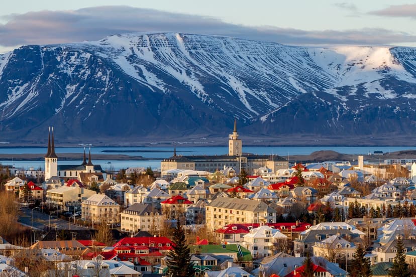 Hoofdstad van IJsland Reykjavik
