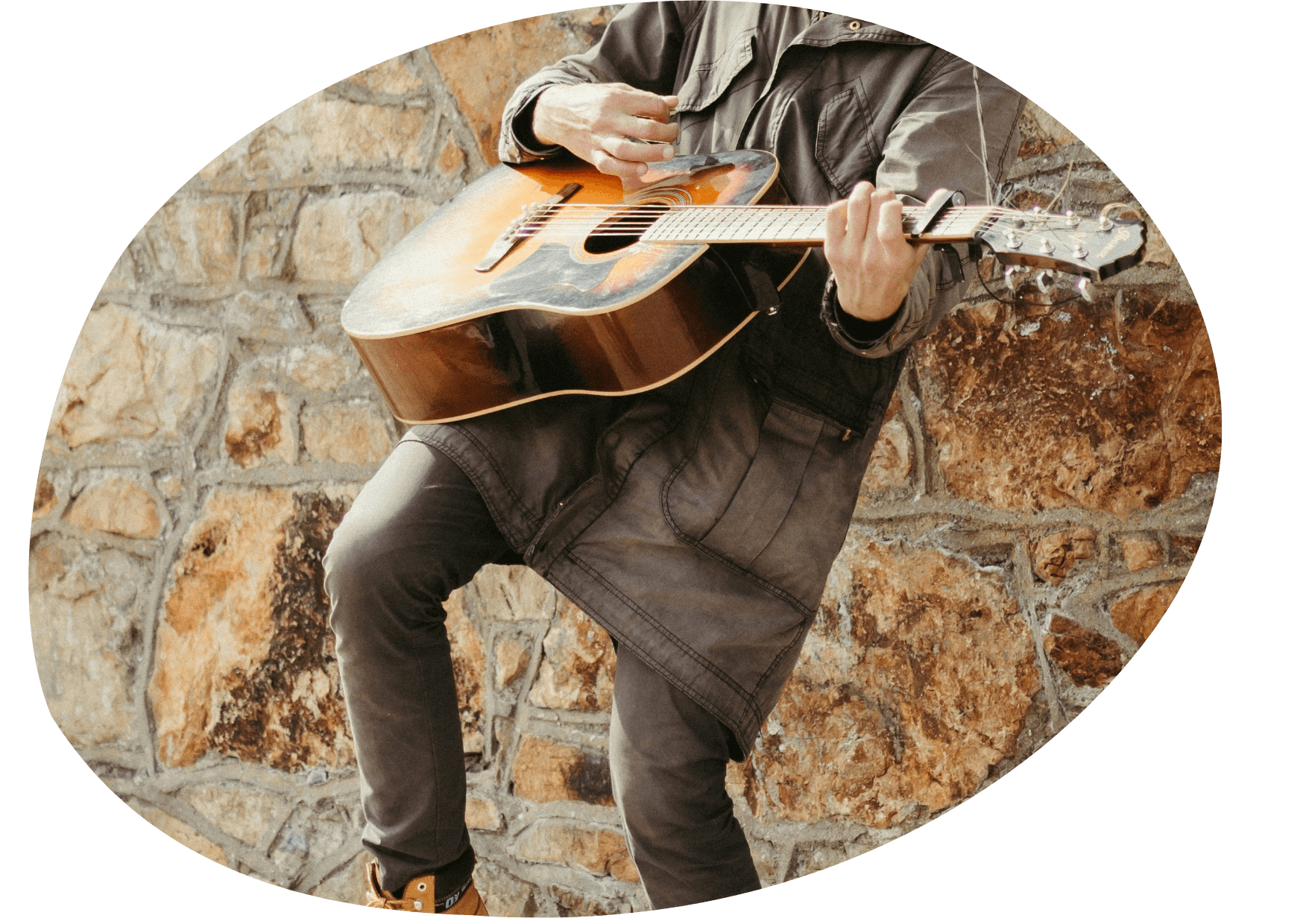 straatmuziekkant in ierland