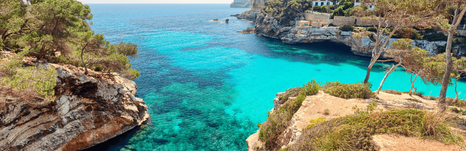 Cala Santanyi strand in Mallorca