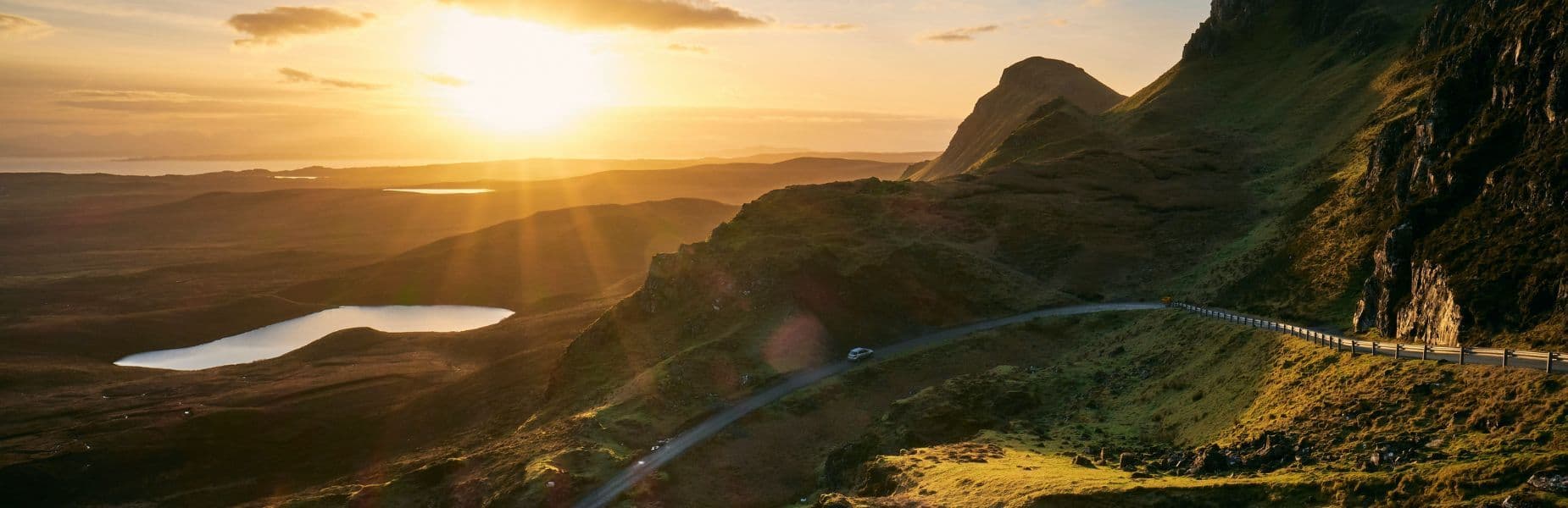 Landschap van Skye