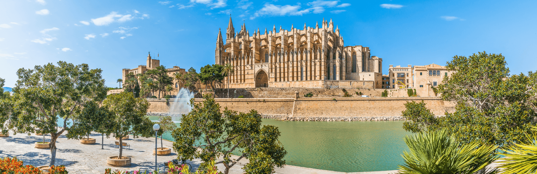 De kathedraal van Palma de Mallorca