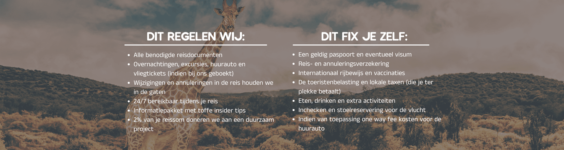 Zuid-Afrika inclusief exclusief desktop