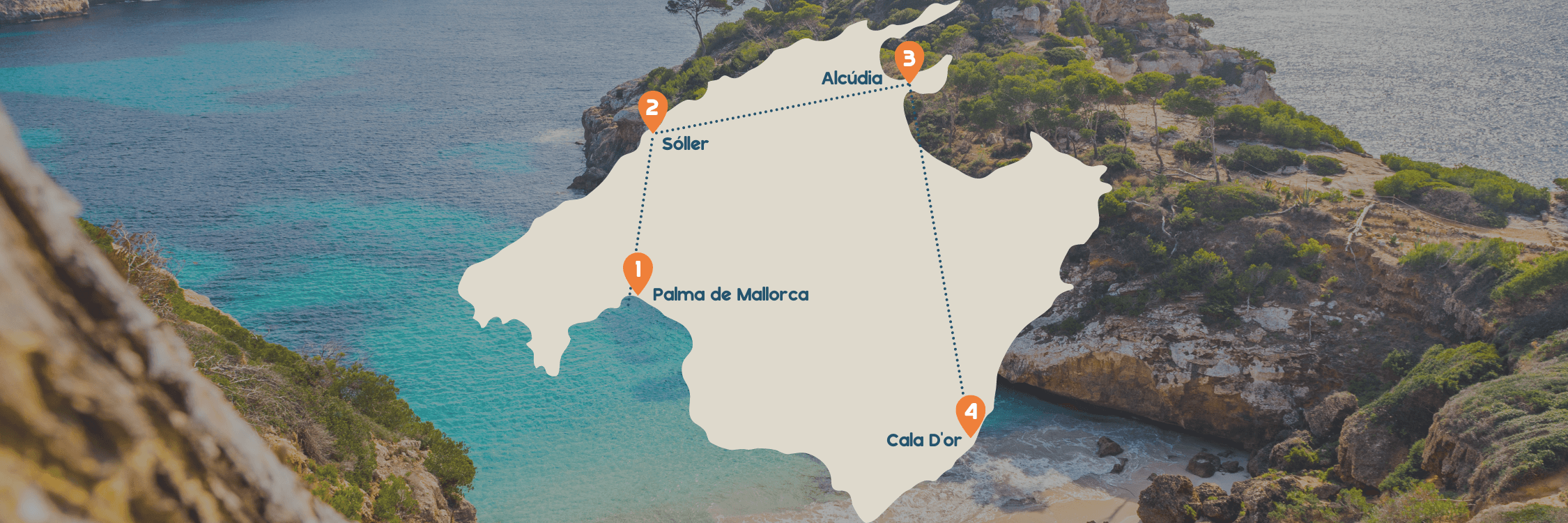 Routekaart Mallorca desktop