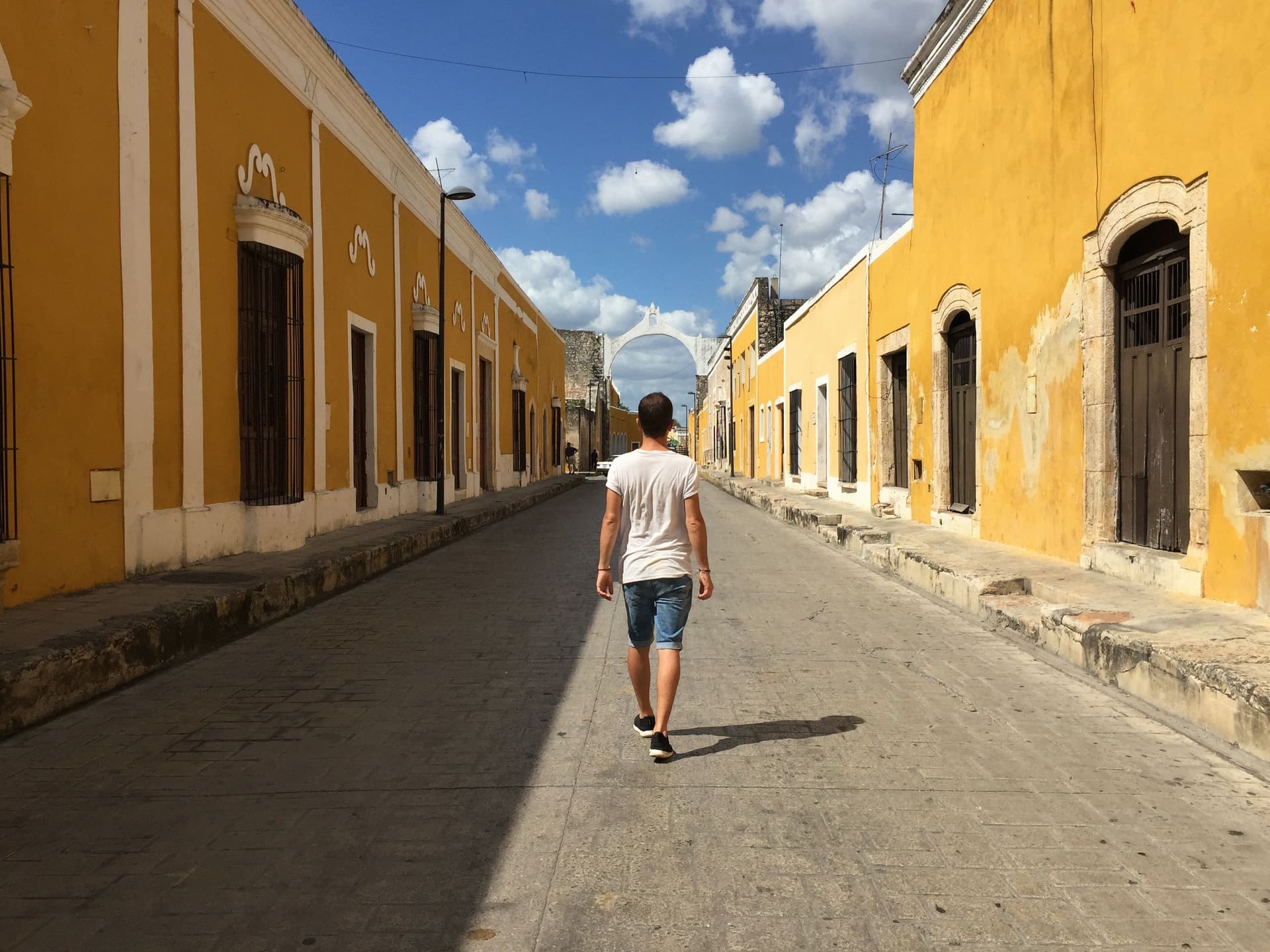 Via Izamal naar Mérida