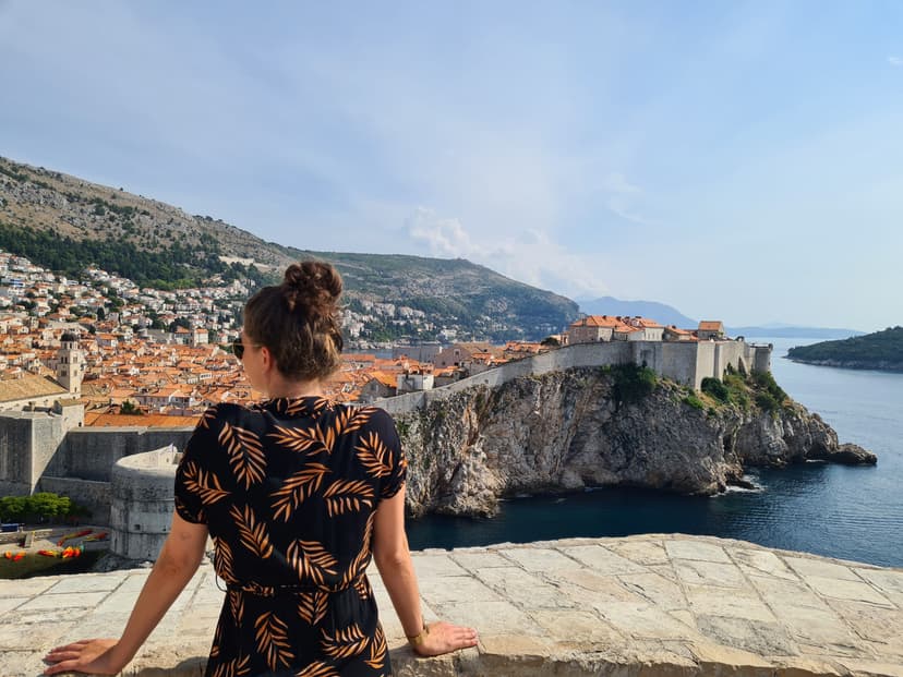 Kroatië Dubrovnik uitkijkpunt