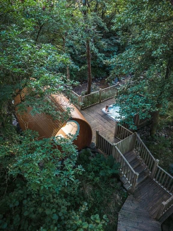 RiverBeds Lodges van boven
