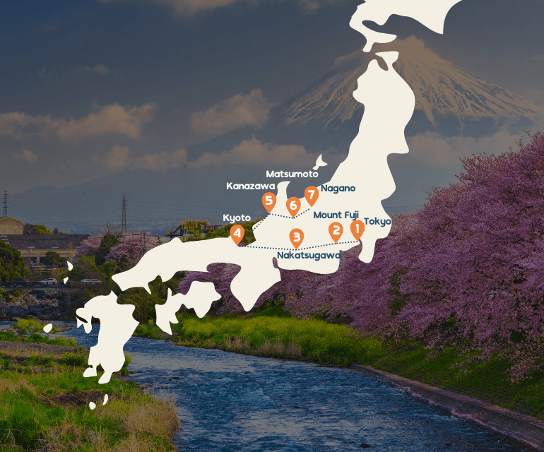 Centraal japan rondreis
