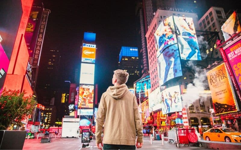 Times Square en Broadway