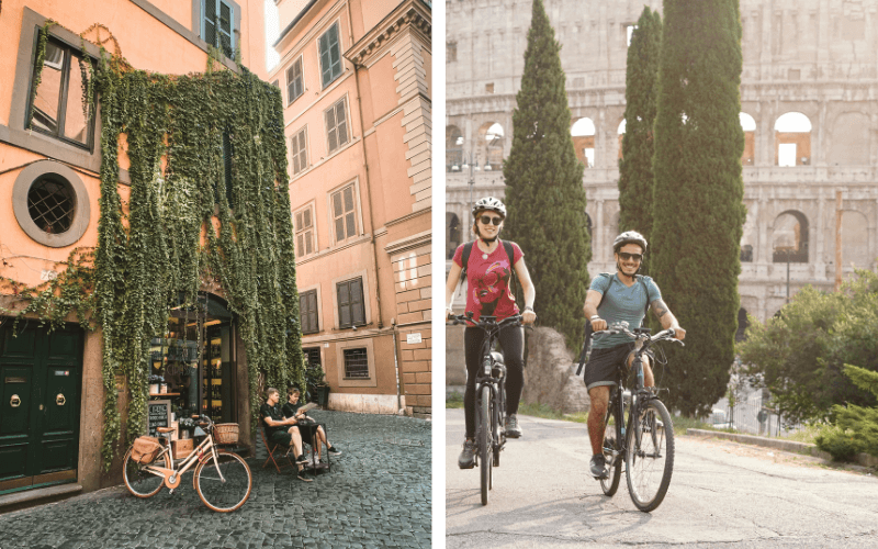 Ontdek Rome per fiets