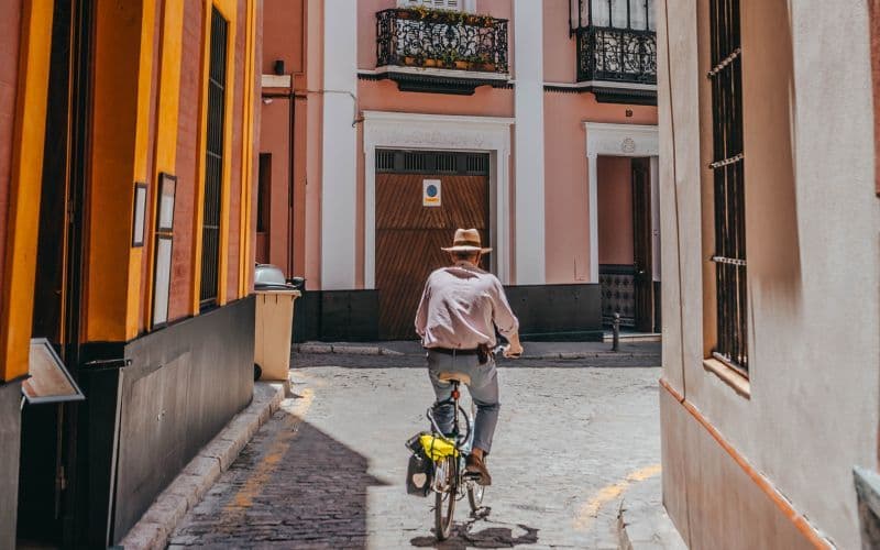 Sevilla per fiets