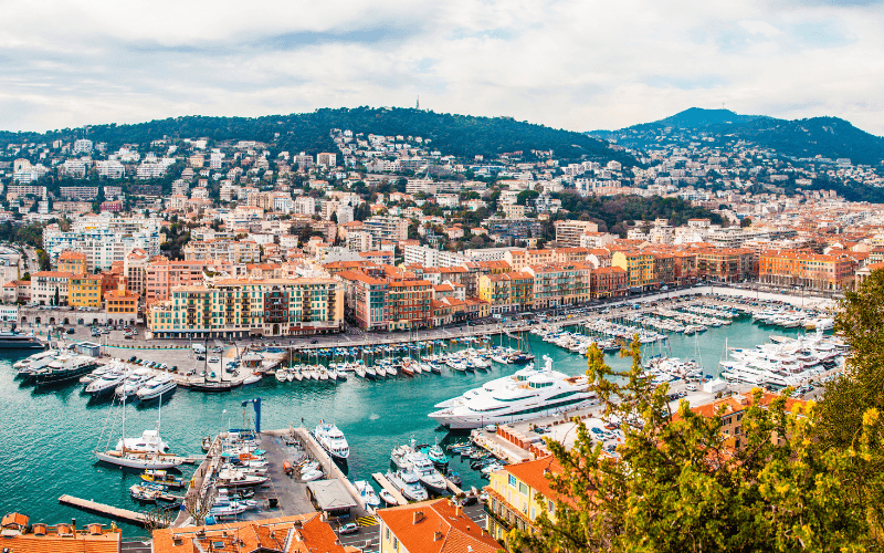 Kleur aan de Côte d'Azur