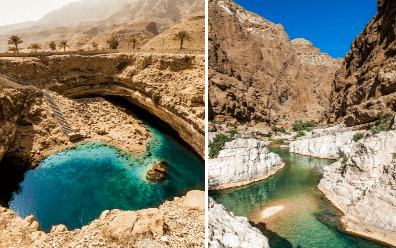 Bimmah Sinkhole, Wadi Shab