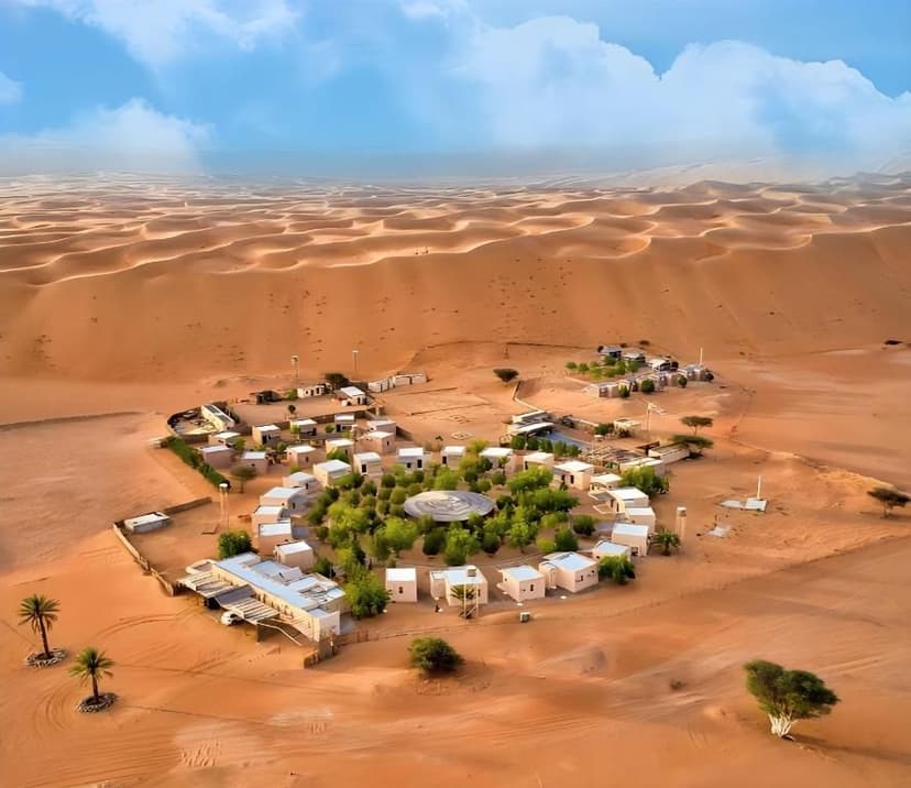 Woestijnen kamp in Wahiba Sands Oman