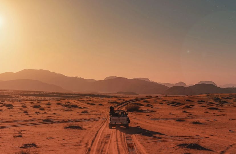 Jordanie Wadi Rum jeep