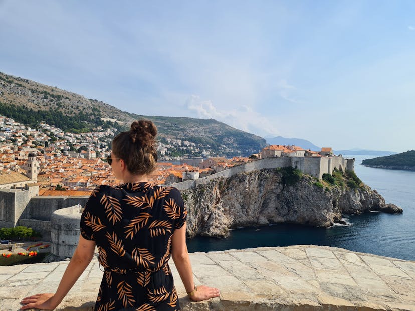 Kroatië Dubrovnik uitkijkpunt